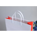 New Customized Plastic Handle Paper Shopping Bag Paper Bag Carry Bag